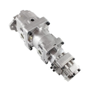 Hydraulic Gear Pump 705-56-36040 compatible with Komatsu Wheel Loaders WA250L-5 WA250PTL-5 WA250PT-5 WA250-5 WA270-5-SN WA270-5 WA250PZ-5 WA250PT-5L WA250-5L
